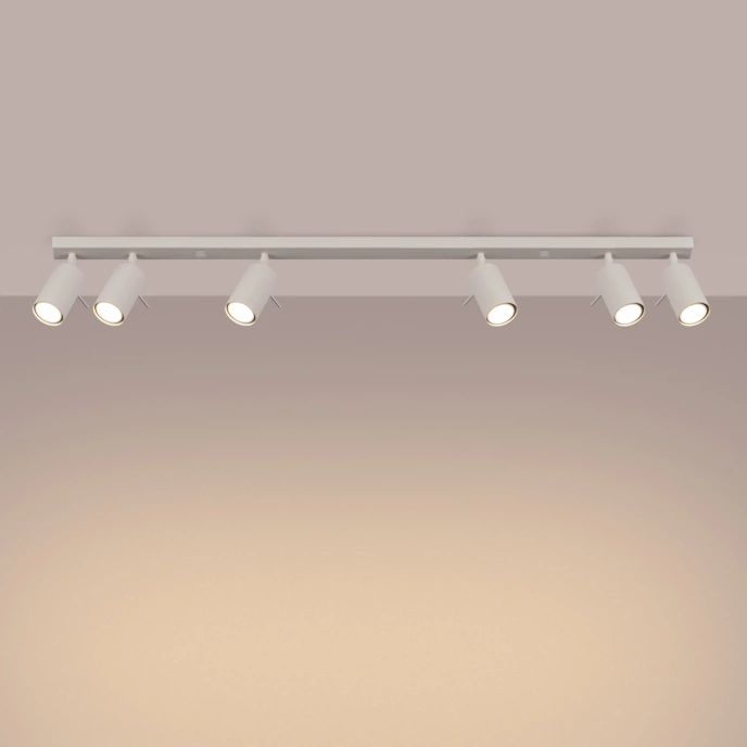 Taklampa RING 6L beige