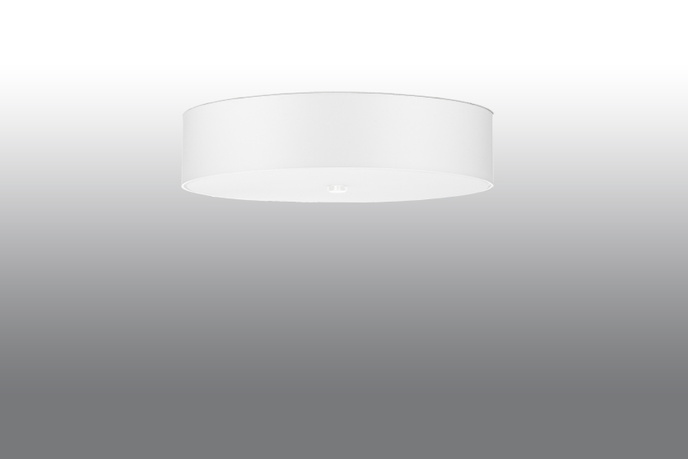 Plafond SKALA 50 vit + 5x LED-lampa E27 3000K varm 7,5W 620lm