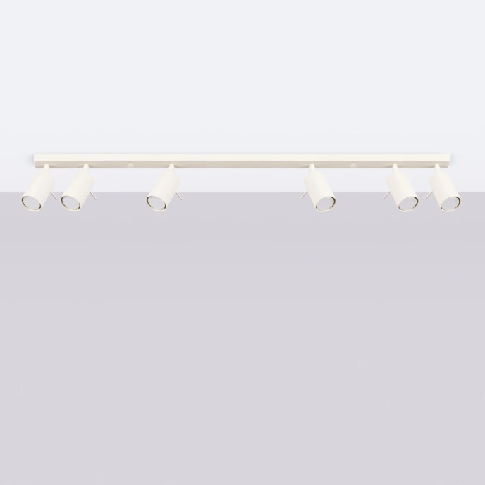 Taklampa RING 6L beige