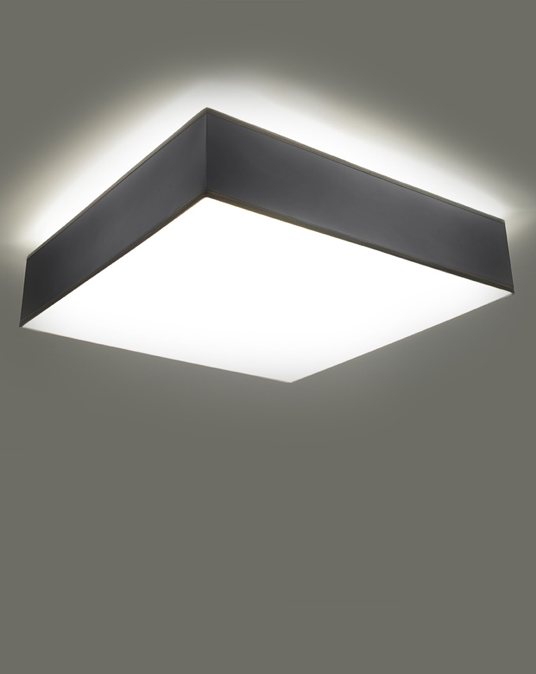 Takplafond HORUS 25 GREY + 1x LED-lampa E27 4000K Cold 7,5W 650lm
