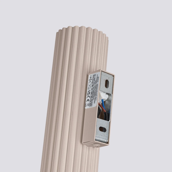 Vägglampa KARBON 20 taupe