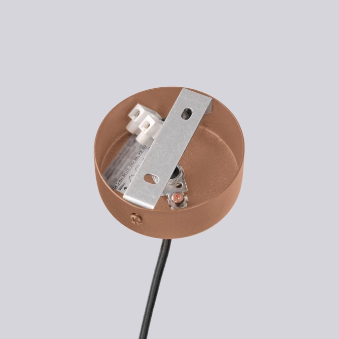 Ljuskrona HALO 6 mokka