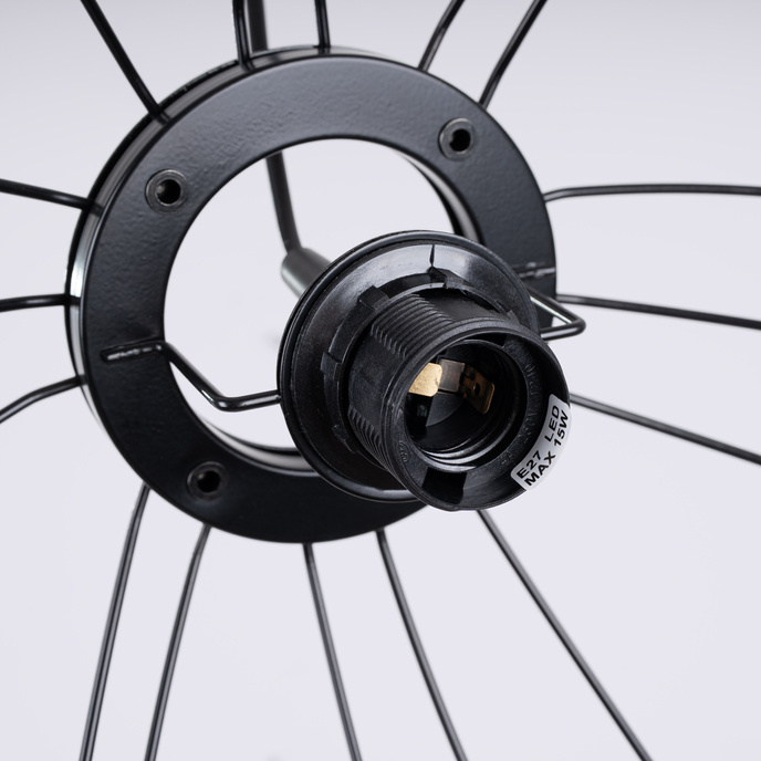 Pendellampa ZIRO svart