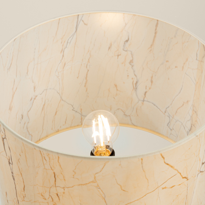 Golvlampa NEVIA marmor