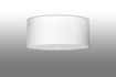 Plafond OTTO 60 vit + 5x LED-lampa E27 4000K Kall 7,5W 650lm
