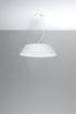 Ljuskrona VEGA 60 vit + 5x LED-lampa E27 3000K varm 7,5W 620lm