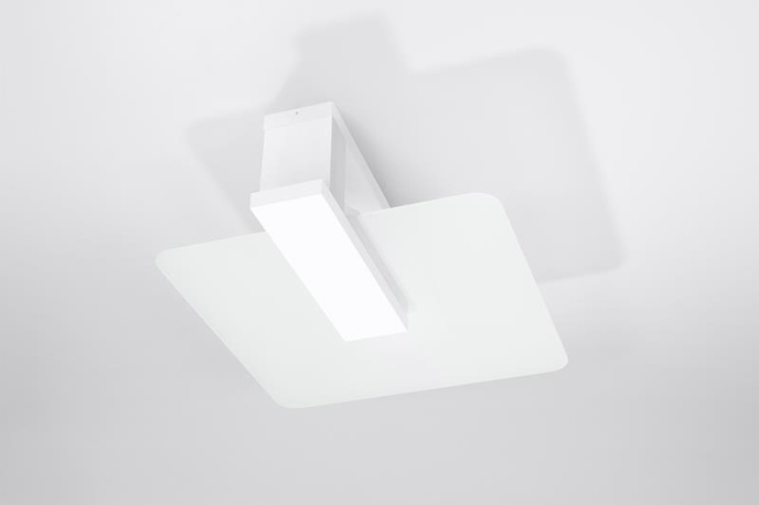 Plafond LAPPO vit + 2x LED-lampa E27 4000K Kall 7,5W 650lm