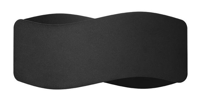 Vägglampa TILA 30 svart + 1x LED-glödlampa G9 3000K varm 4,5W 510lm