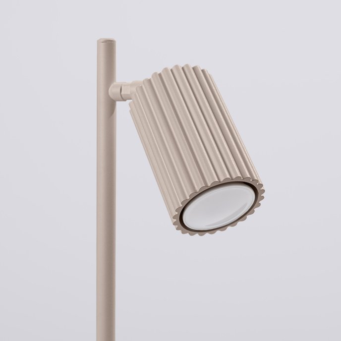 Bordslampa KARBON taupe