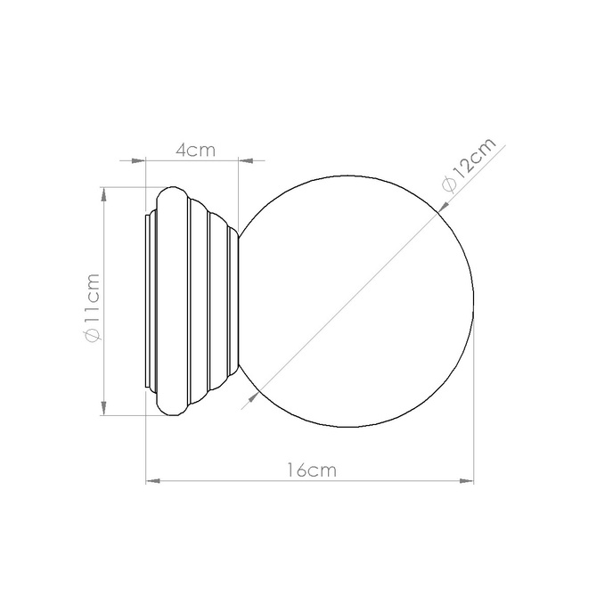 Vägglampa ZORI ultramarin IP44