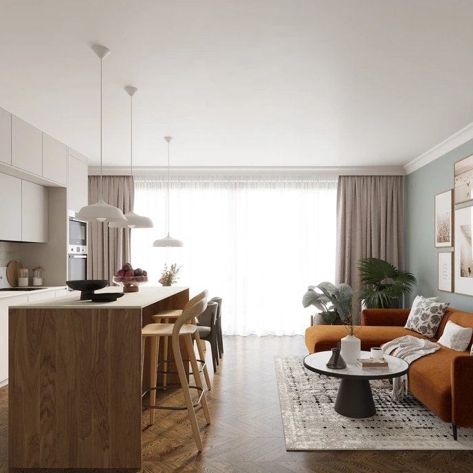 Pendellampa FRIKA vit