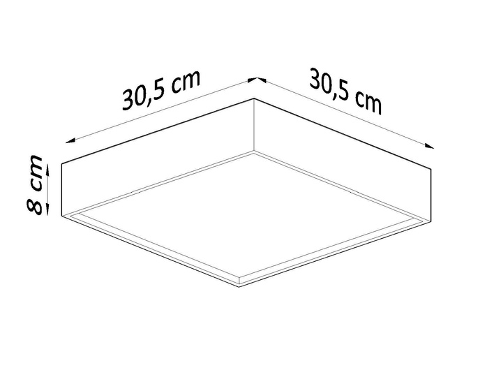 Plafond MADERA 305 ek