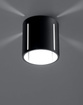 Plafond INEZ svart + 1x LED-lampa G9 4000K kall 4,5W 530lm