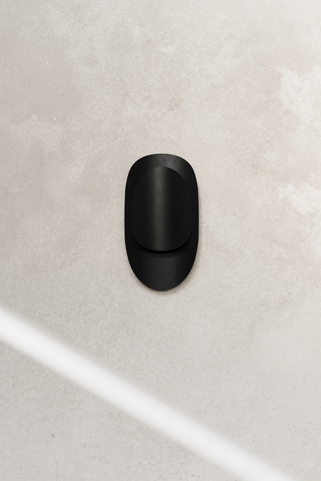 Vägglampa TEAR svart + 1x LED-lampa G9 4000K Cold 4,5W 530lm