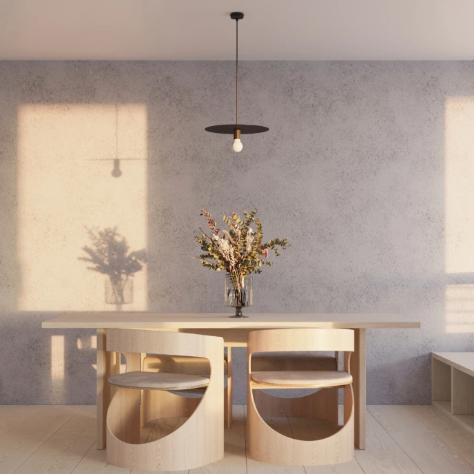 Pendel lampa FLAVIO svart