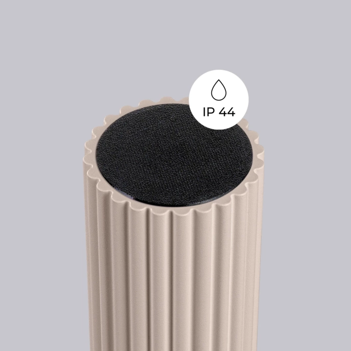 Taklampa HALO taupe IP44