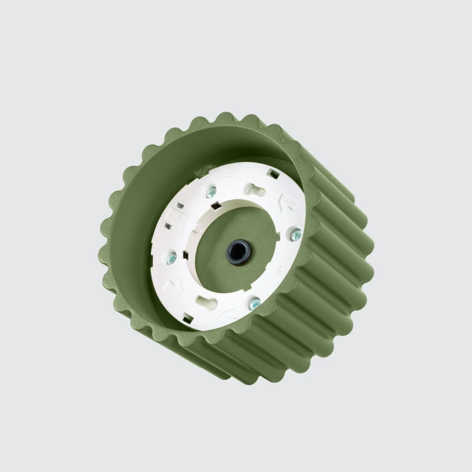 Taklampa AURA 1 olivgrön Gx53