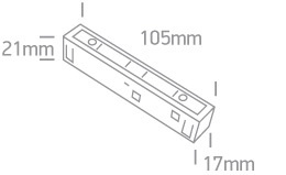 Strömkabel för magnetskenor