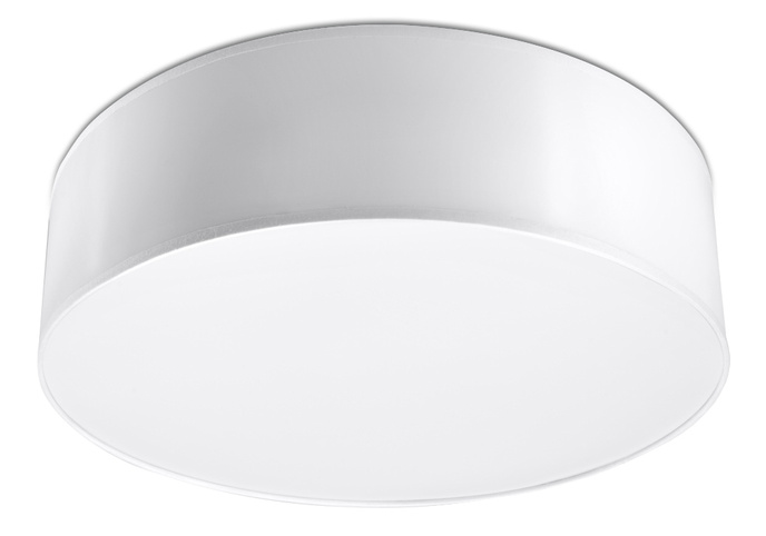 Takplafond ARENA 35 WHITE + 2x LED-lampa E27 3000K varm 7,5W 620lm