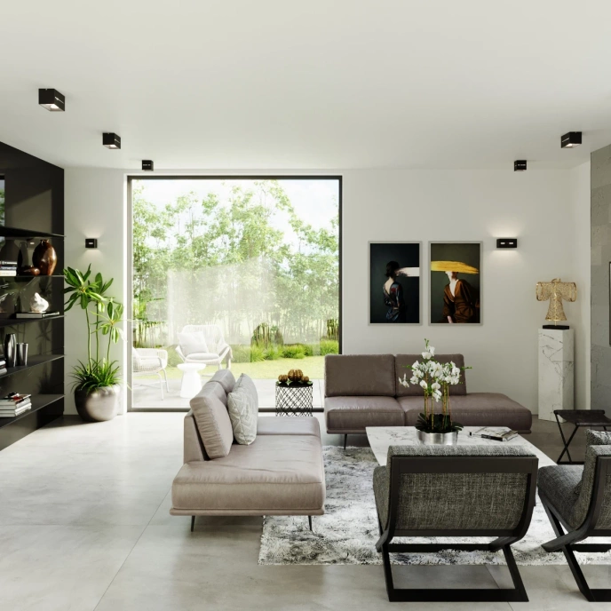 Plafond LOBO MAXI svart