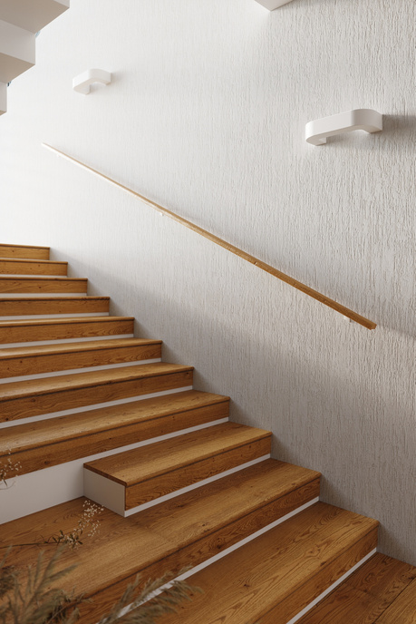 Keramisk vägglampa MAGNET vit + 1x LED-lampa E27 3000K varm 7,5W 620lm