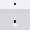 HALO 1 taklampa svart + 1X LED-lampa G9 4000K Cold 4,5W 460lm