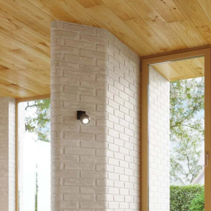 Taklampa OCULARE 6L svart