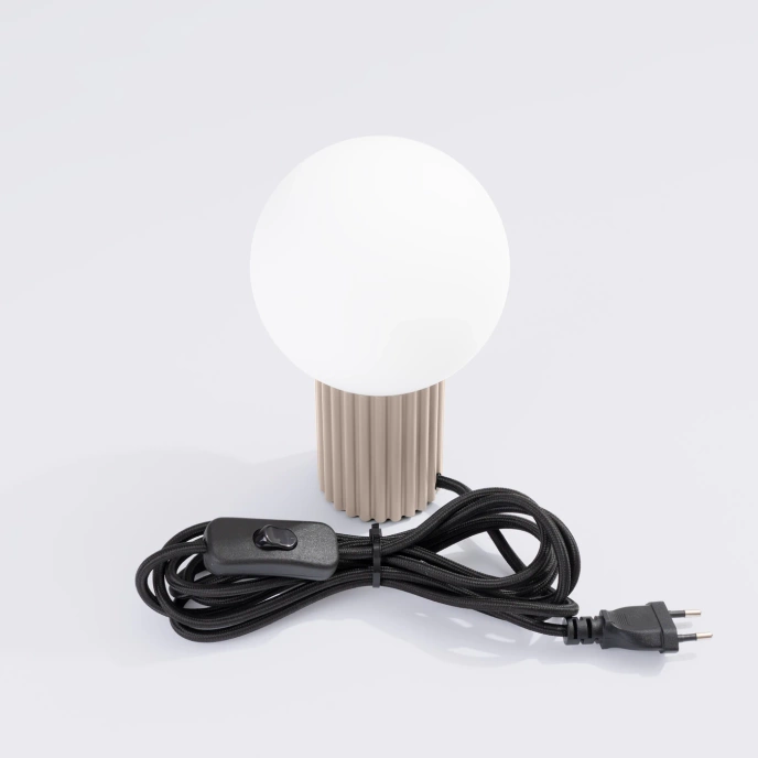 Bordslampa HALO taupe