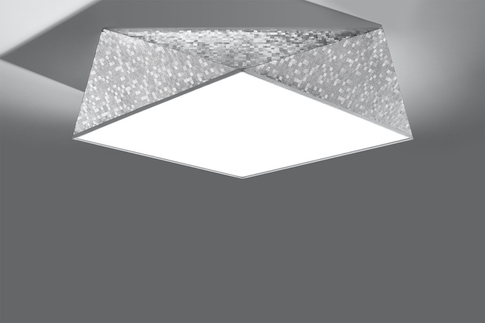 Plafond HEXA 45 CEKIN + 3x LED-lampa E27 4000K Kall 7,5W 650lm