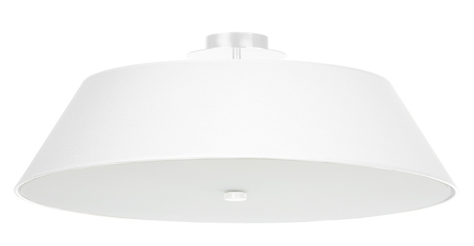 Plafond VEGA 60 vit + 5x LED-lampa E27 3000K varm 7,5W 620lm