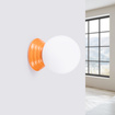 Vägglampa ZORI orange IP44