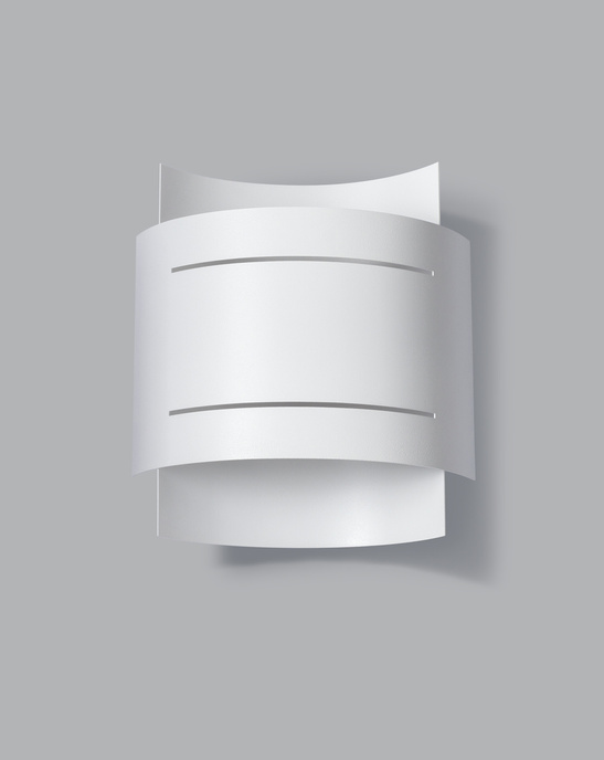 Vägglampa HESTIA vit + 1x LED-glödlampa G9 4000K kall 4,5W 530lm