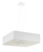 Ljuskrona LOKKO 55 vit + 5x LED-lampa E27 3000K varm 7,5W 620lm