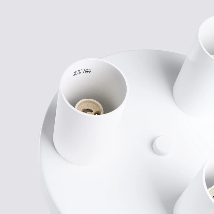 Taklampa LAGOS 3P vit