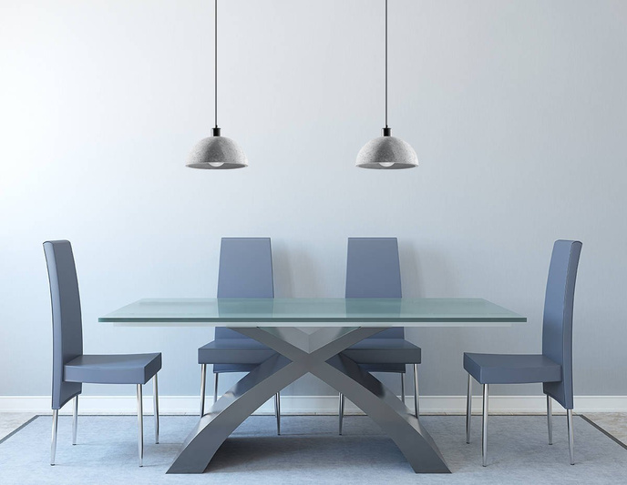 PABLITO taklampa + 1x LED-lampa E27 3000K varm 7,5W 620lm