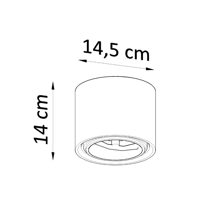 Vägglampa keramik KALU
