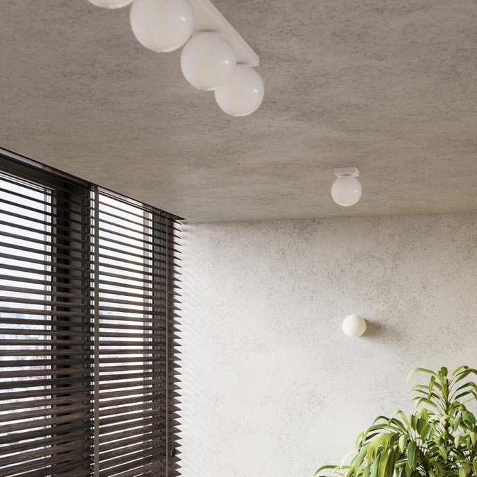 Vägglampa YOLI 1 vit + 1x LED-lampa G9 4000K kall 4,5W 460lm