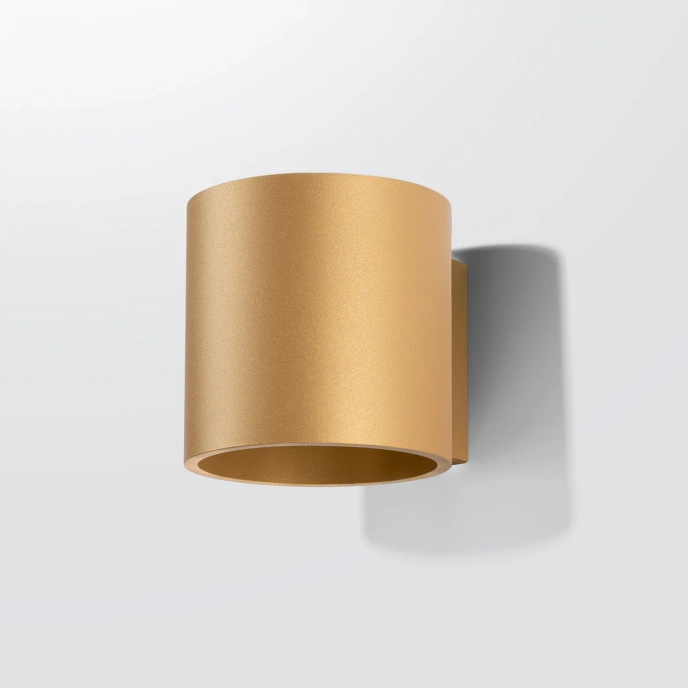 Vägglampa ORBIS 1 guld