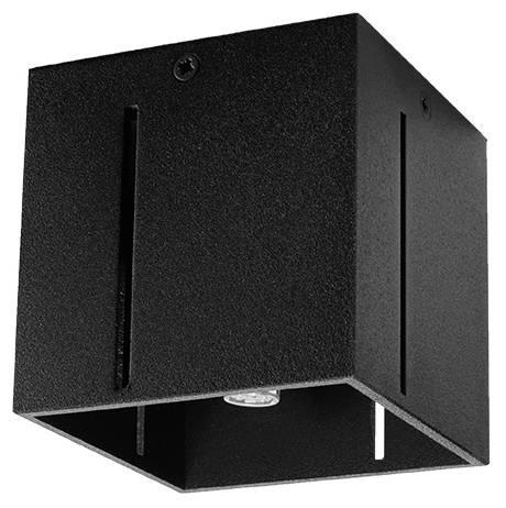 Plafond PIXAR svart + 1x LED-lampa G9 3000K varm 4,5W 510lm