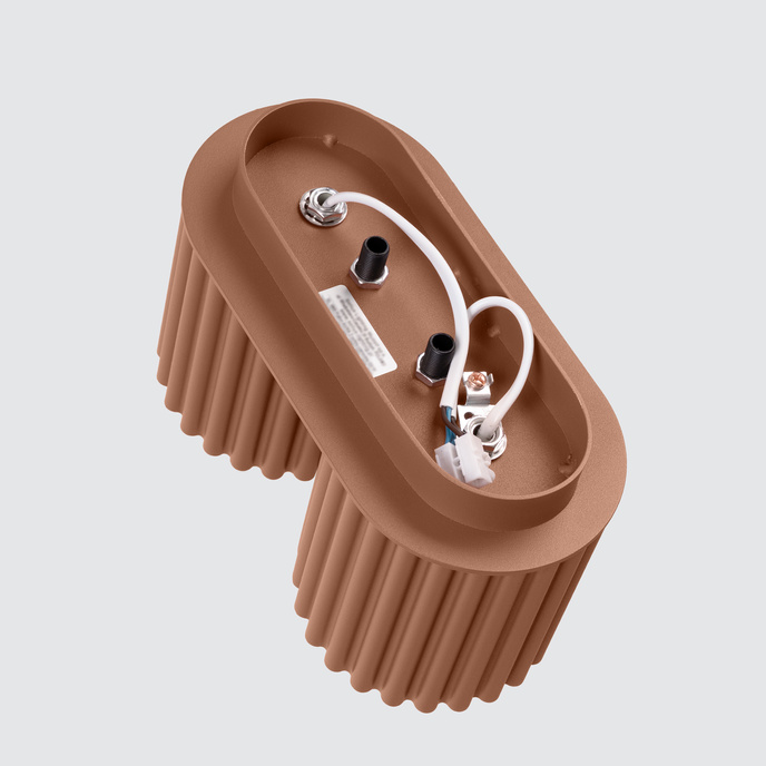 Taklampa AURA 2 mocha GU10