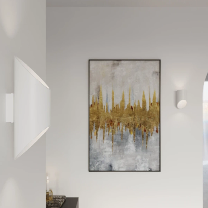 Vägglampa PENNE 30 vit