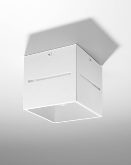 Plafond LOBO vit + 1x LED-lampa G9 3000K varm 4,5W 510lm