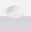 Plafond OMIQ beige + 4X LED-lampa E27 4000K Kall 7,5W 690lm