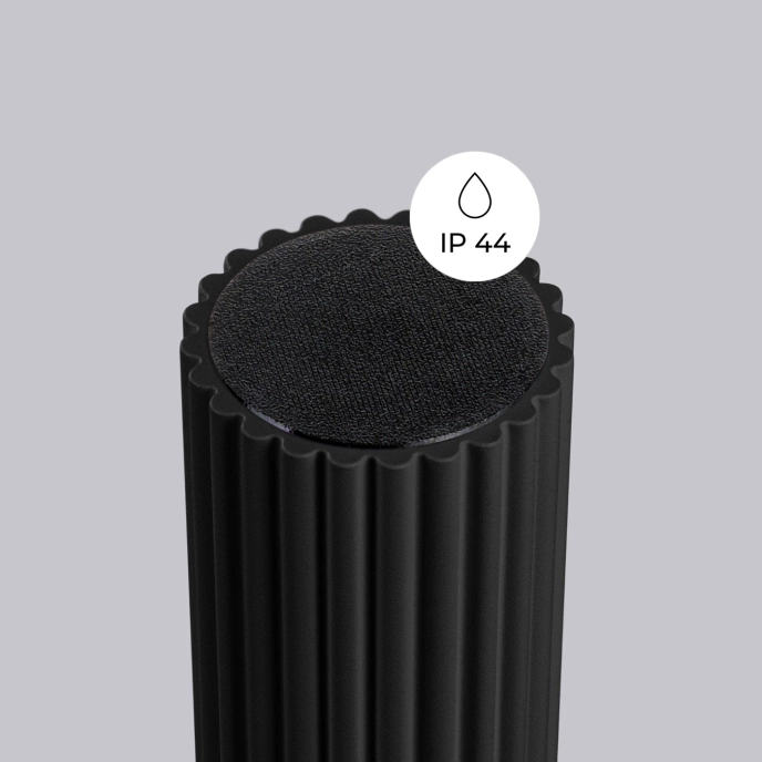 Taklampa HALO svart IP44