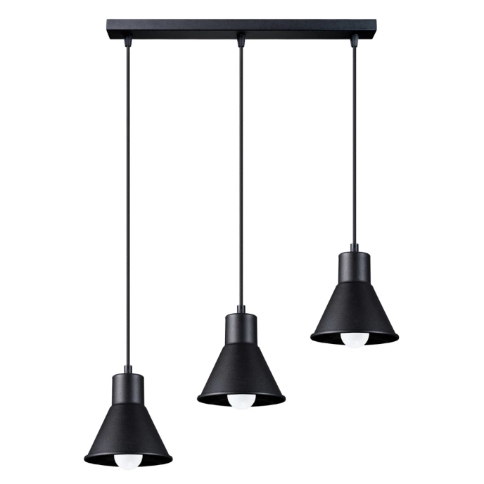 Pendel lampa TALEJA 3 svart [E27]