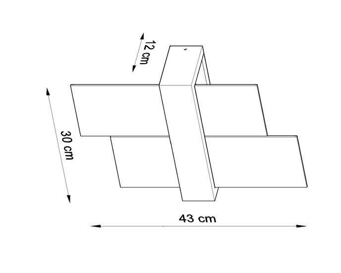 Vägglampa FENIKS 1 vit + 1x LED-lampa E27 3000K varm 7,5W 620lm
