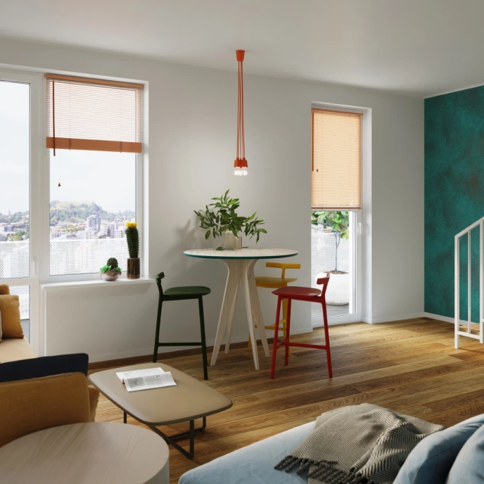 Pendel lampa DIEGO 5 orange