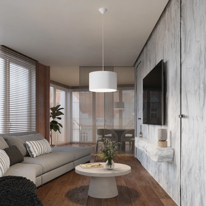 Lampada a suspensione NOVA 40 bianco