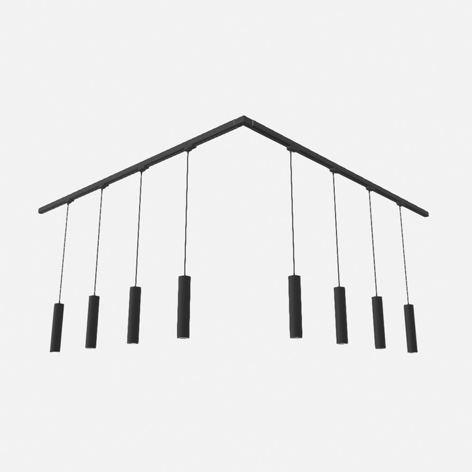 Pendellampa, 8-punkts, 3-fas strömskenesystem, LAGOS