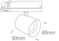 OLAM vit LED 3000K 10W/15W/20W 1200lm/1800lm/2400lm